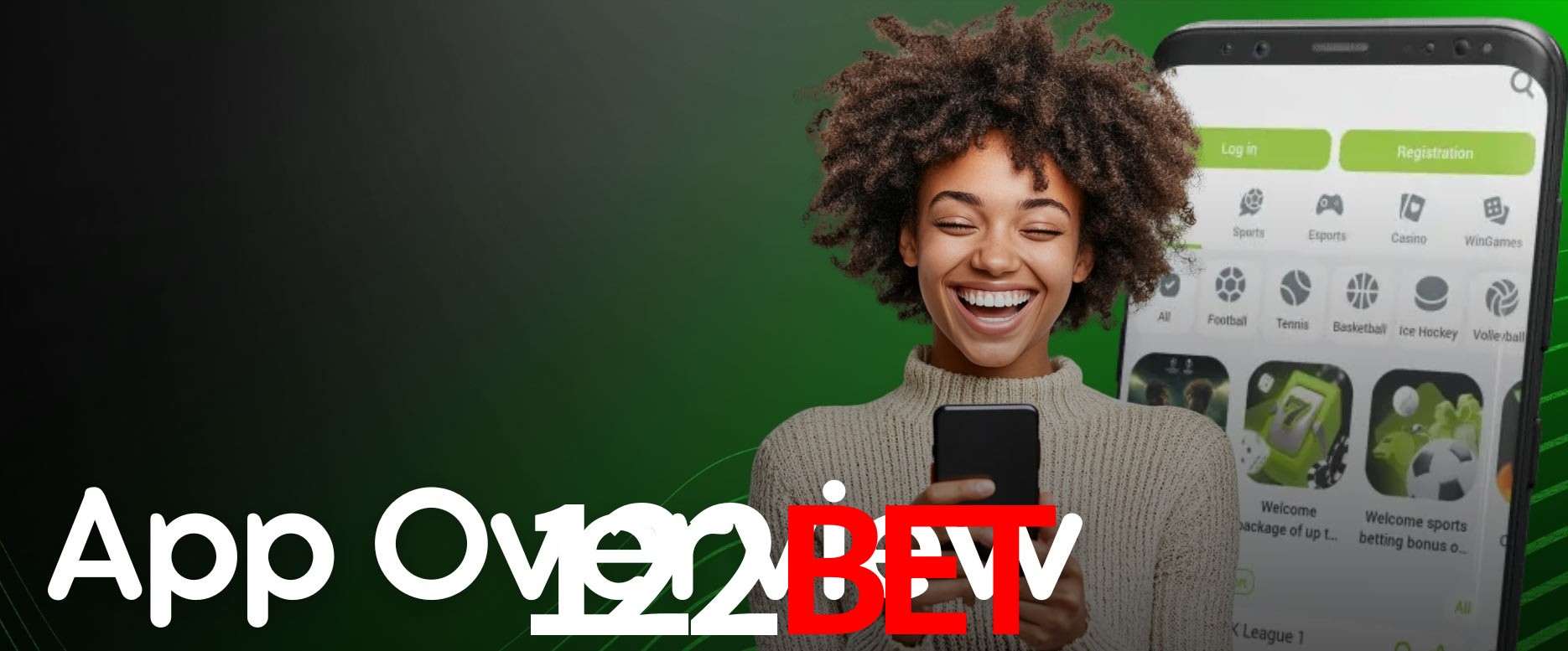 APP oficial da 122BET para mobile